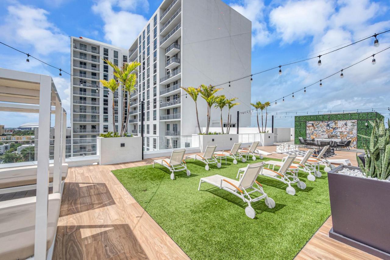 Wonderful Unit In Downtown Miami With Free Parking 아파트 외부 사진